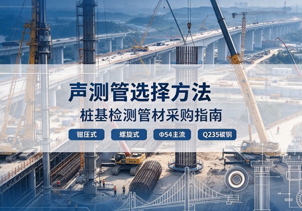 荔湾声测管选型标准